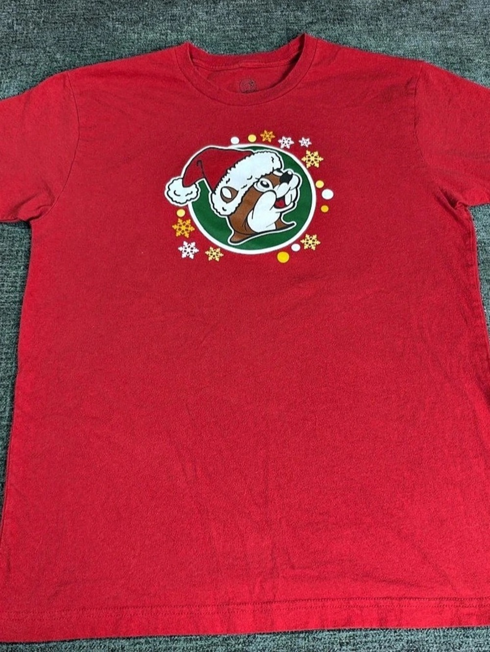 Buc-ee's 2024 Christmas Shirt “Believe In The Magic Of Christmas” Bucee Adult M